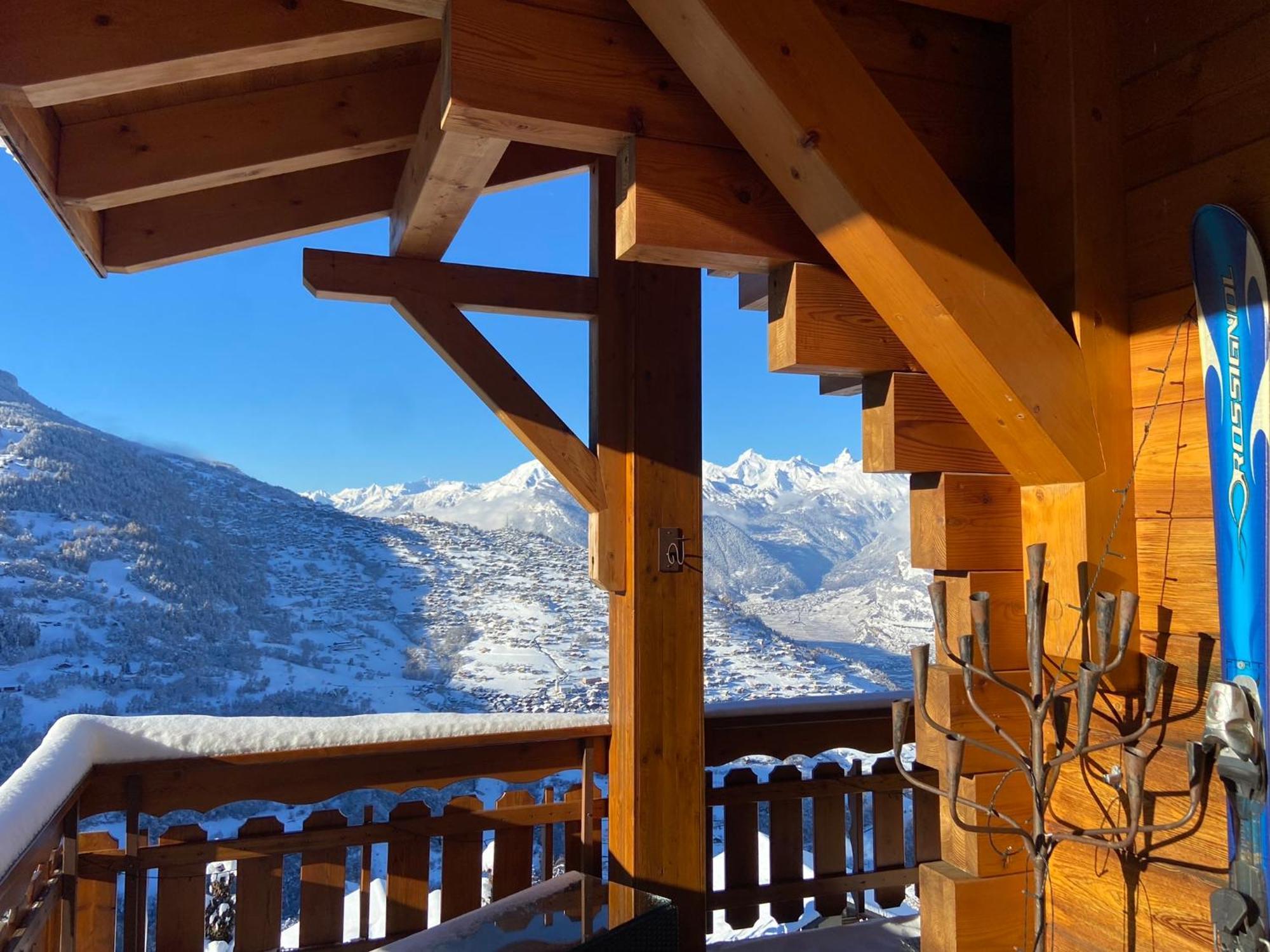 Villa Le Preyet Veysonnaz Esterno foto