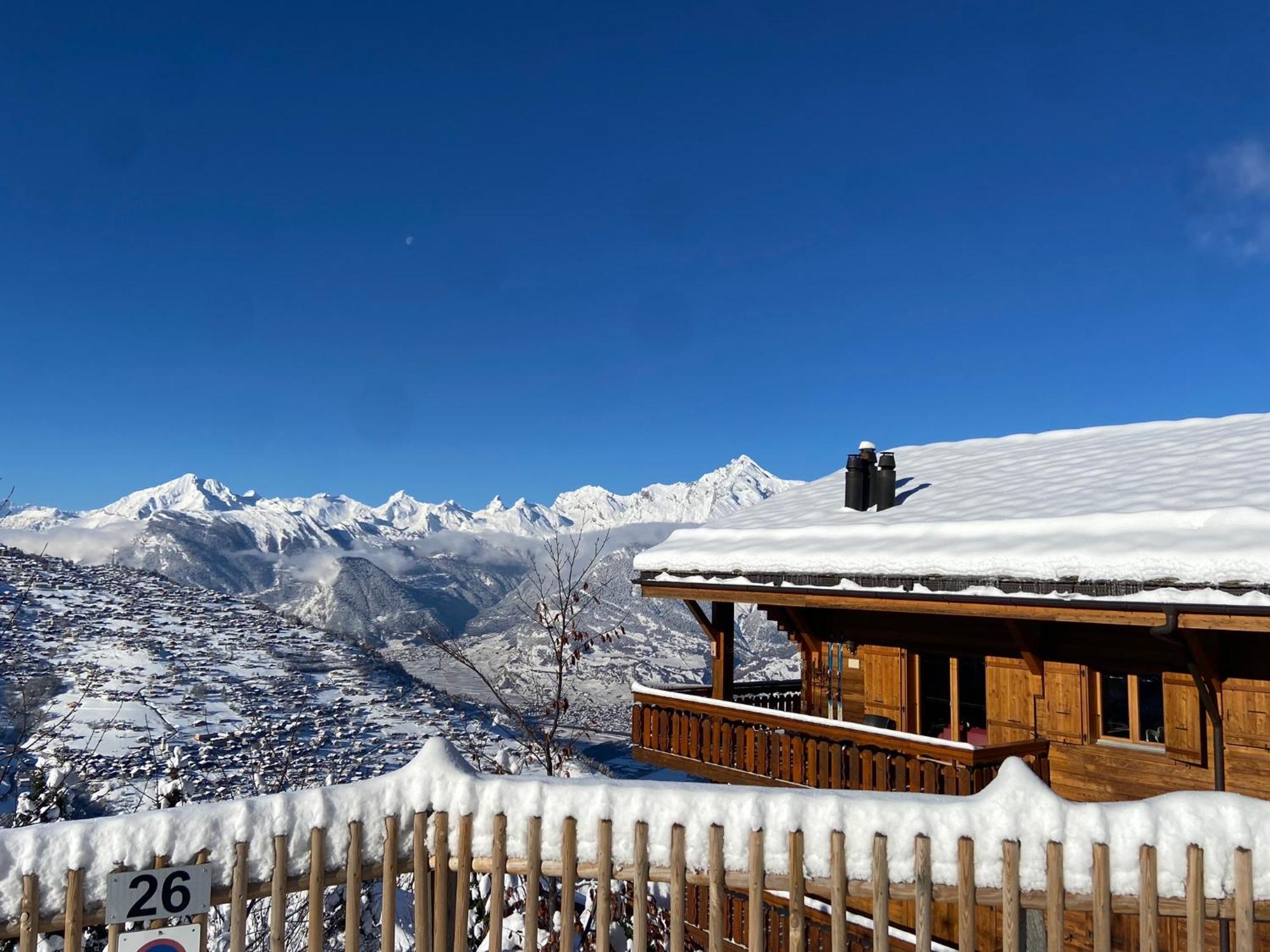 Villa Le Preyet Veysonnaz Esterno foto