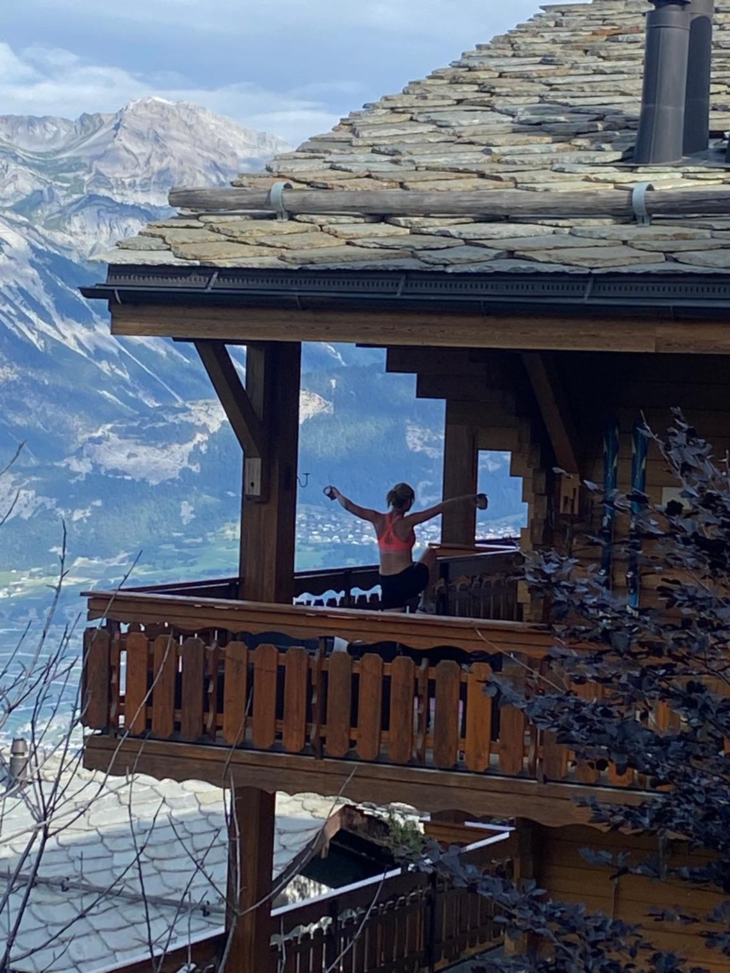 Villa Le Preyet Veysonnaz Esterno foto