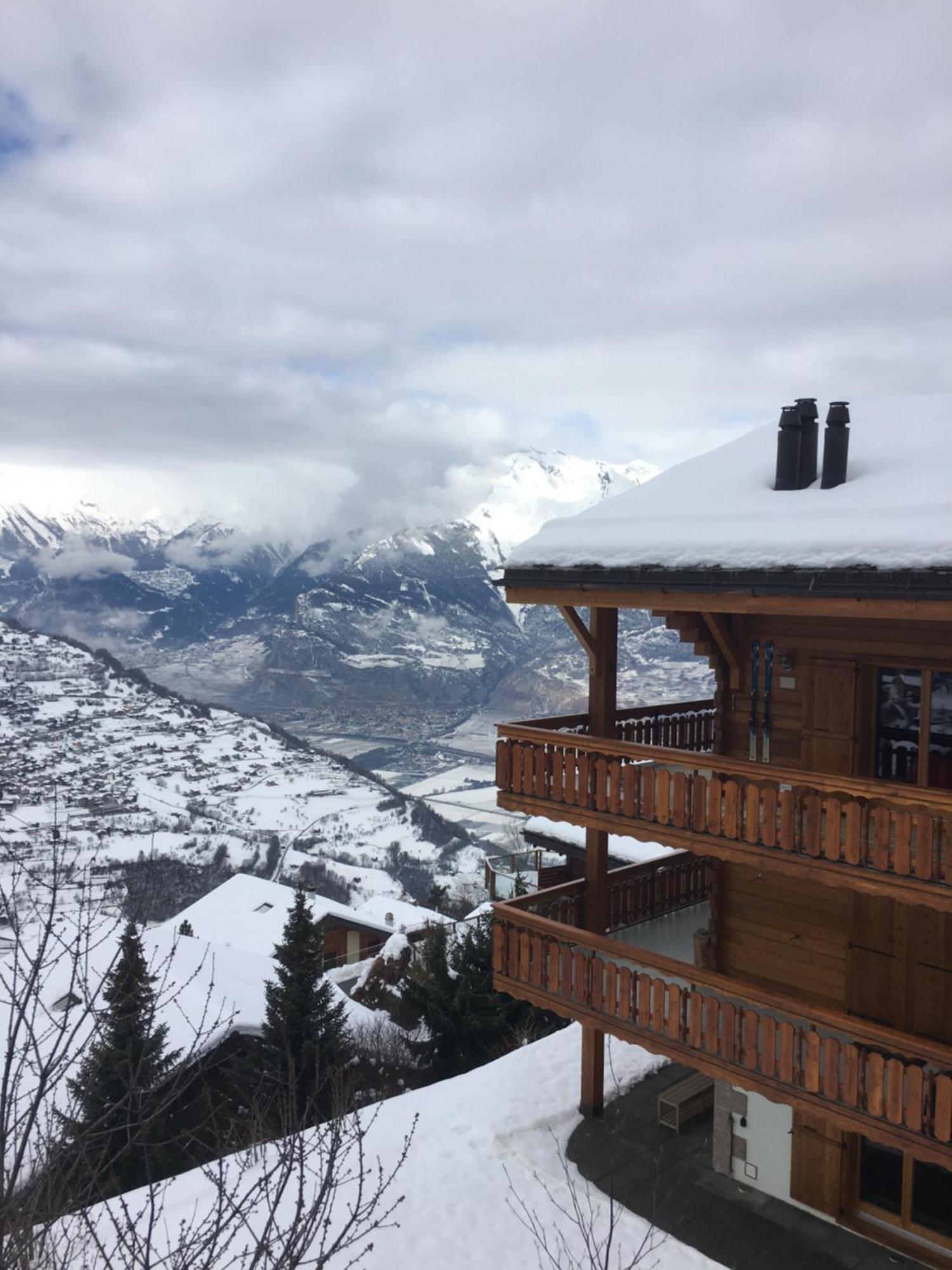 Villa Le Preyet Veysonnaz Esterno foto