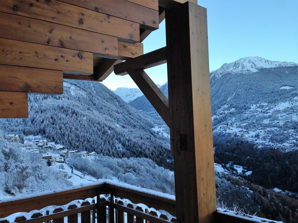 Villa Le Preyet Veysonnaz Esterno foto